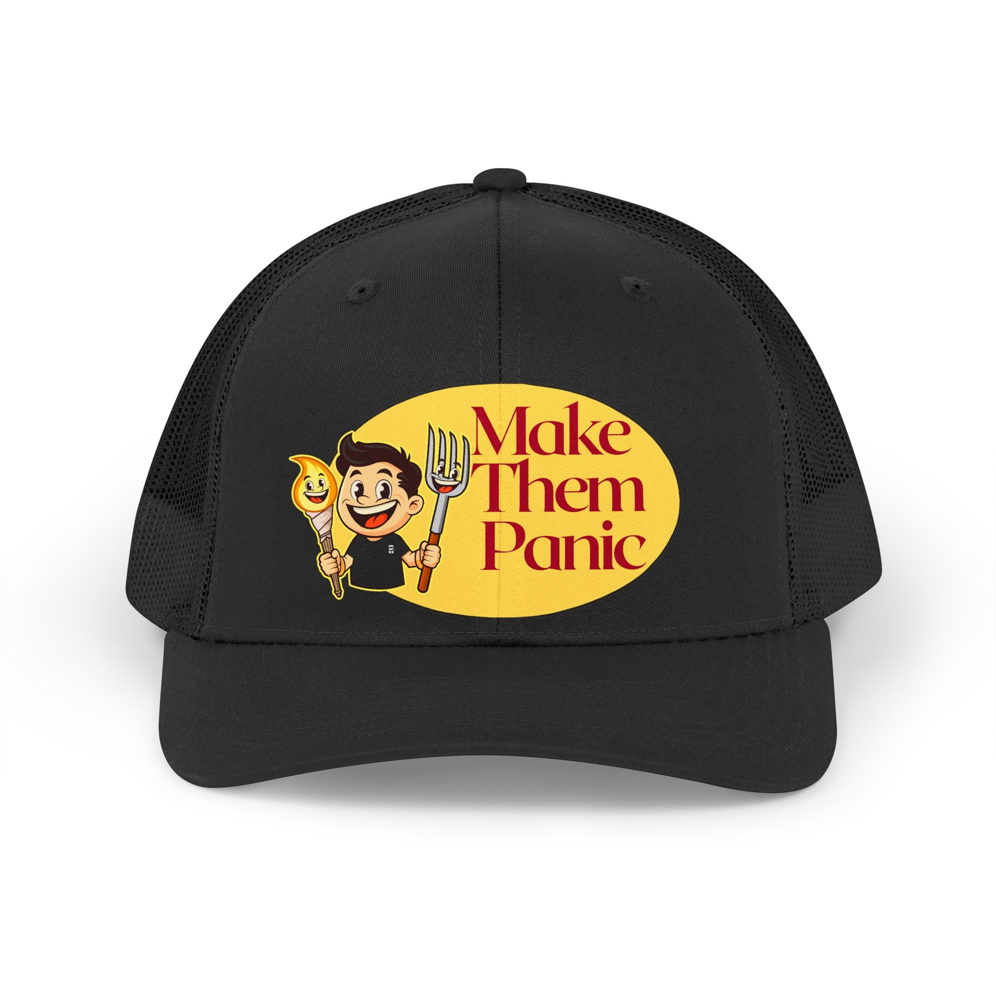 Johnny's "Make Them Panic"  Trucker Hat