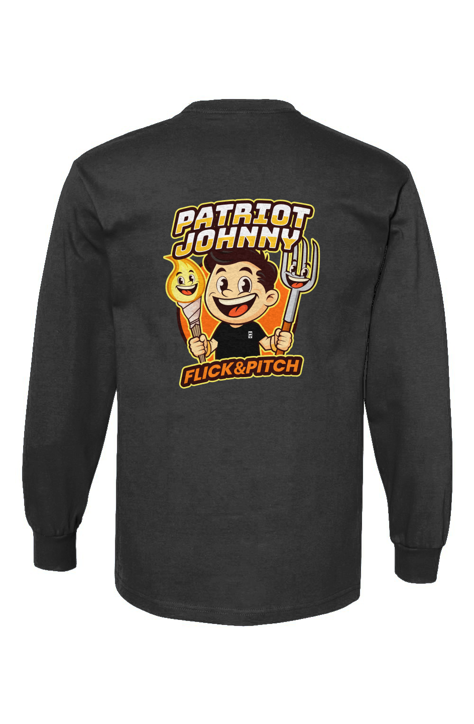 Patriot Johnny N Pals Heavyweight  Long Sleeve Tee