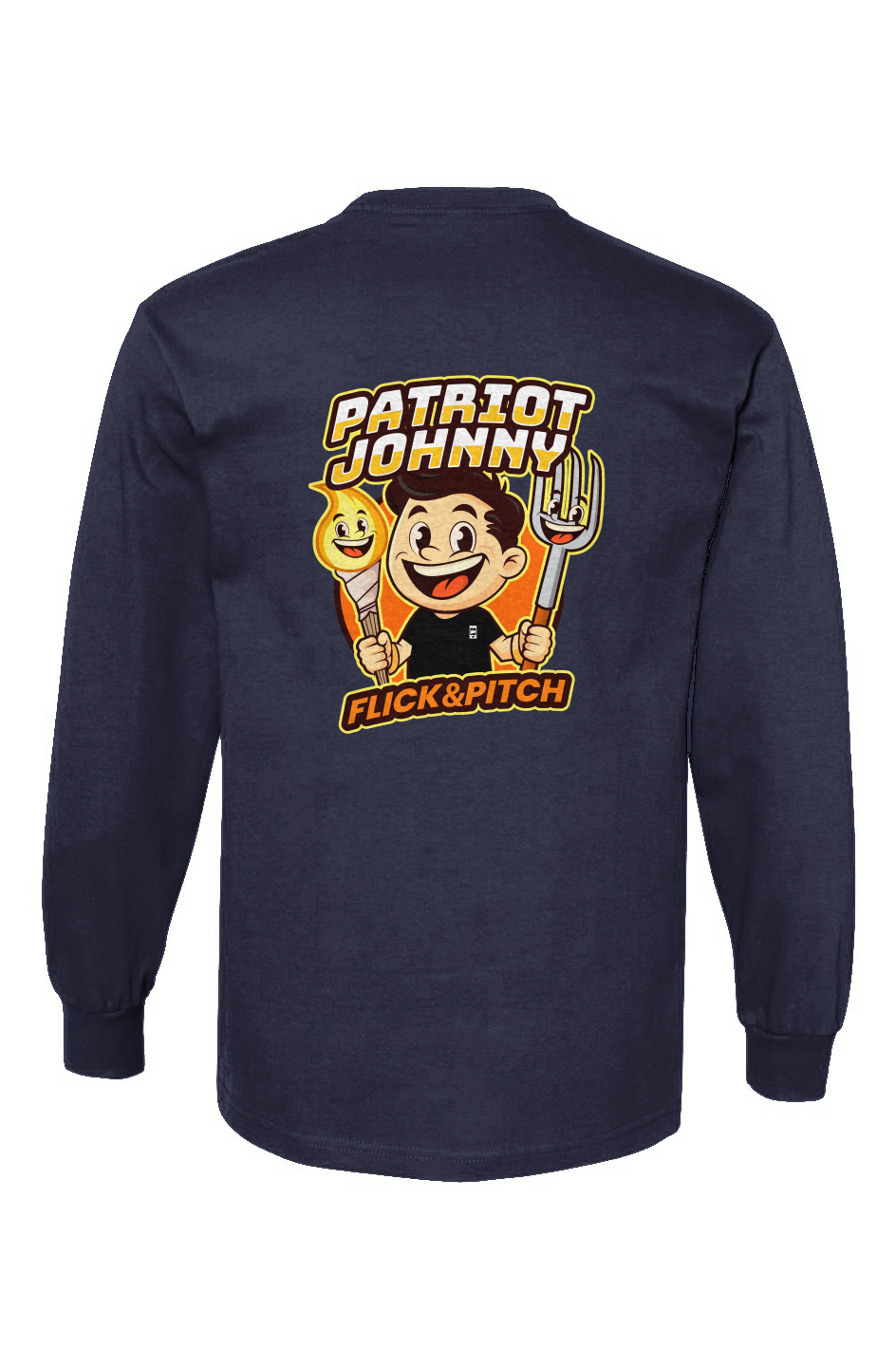 Patriot Johnny N Pals Heavyweight  Long Sleeve Tee